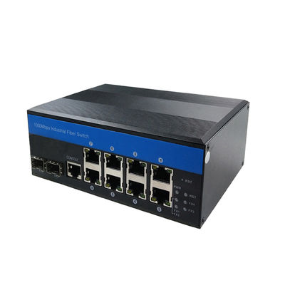 웹은 산업적 기가비트 이더넷 스위치 10 항구 네트워크 스위치 IM-FS280GW를 관리했습니다