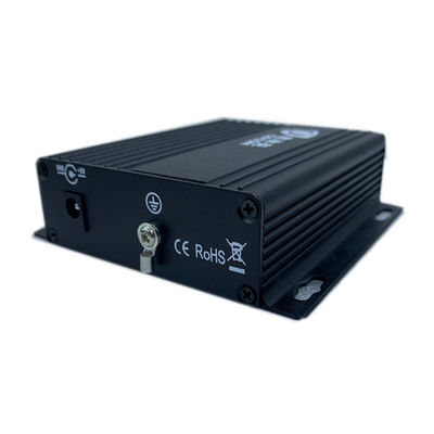 모니터링 시스템을 위한 40대 킬로미터 단일모드 512MHZ 비디오 오디오 데이터 섬유 미디어 컨버터
