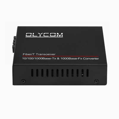 멀티모드 미디어 변환기 기가비트 네트워크 듀얼 파이버 850nm 관리되지 않은 DC5V
