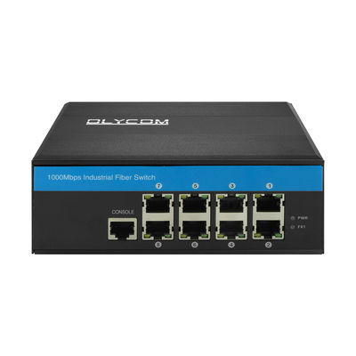8포트 관리형 PoE 스위치 기가비트 네트워크 240W 액티브 PoE 러기드 케이스 Vitesse 칩셋 CE