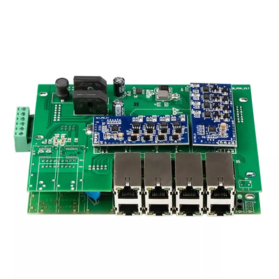 8 포트 관리 PoE 스위치 기가 비트 이더넷 240W 액티브 POE 견고한 케이스 Vitesse 칩