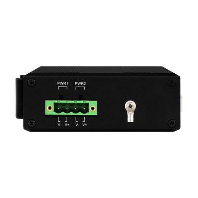 4 포트 POE 관리 네트워크 스위치 ERPS 링 120W 예산 기가 비트 기반 DC48V Din Rail