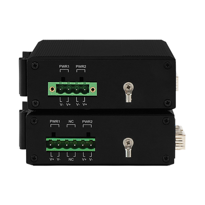 4 포트 POE 관리 네트워크 스위치 ERPS 링 120W 예산 기가 비트 기반 DC48V Din Rail