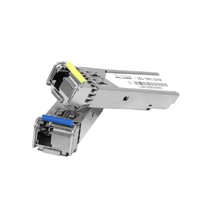 1.25G SFP 모듈 싱글 모드 1310nm/1550nm 20km 심플렉스 광 수신기