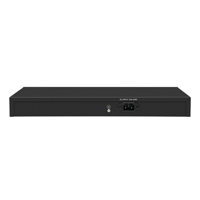 16 포트 기가비트 관리된 PoE 스위치 상업용 1U 랙 300W 2 SFP/RJ45 업링크