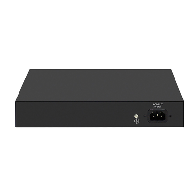 8 포트 PoE Vlan 관리 기가 비트 섬유 스위치 리얼텍 칩 120W 예산 AC 입력