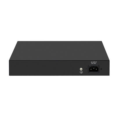 8 포트 PoE VLAN 관리 스위치 기가 비트 섬유 이더넷 리얼텍 칩 120W 예산 AC 입력