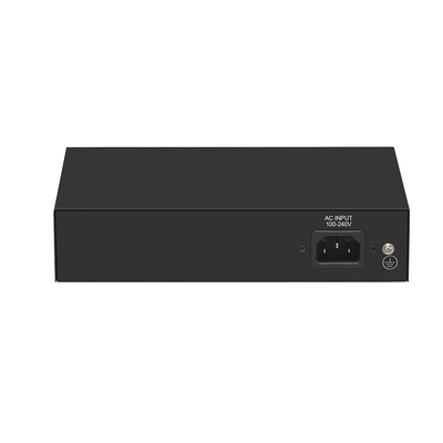 8 포트 기가비트 PoE 네트워크 스위치 VLAN 250 미터 AI PoE 120W 예산 관리되지 않은