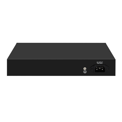 16 포트 PoE 스위치 10/100M 이더넷 2 SFP/RJ45 업링크로 CCTV 카메라 300W 예산