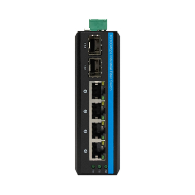 산업용 관리되지 않은 PoE 스위치 빠른 이더넷 SFP 섬유 험준한 네트워크 120W DC48V