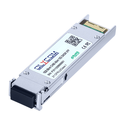 40KM DWDM XFP 섬유 송신기 1528.77 - 1563.05nm 단일 모드 듀얼 LC 포트 DDM