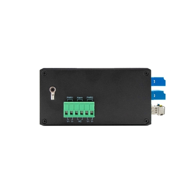 10포트 2.5G SFP 바이패스 관리 산업용 POE 섬유 스위치 8*10/100/1000mbps RJ45