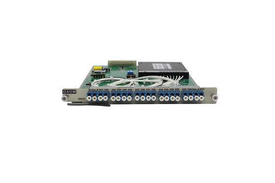 CWDM/DWDM 재구성 가능한 OADM 광적 추가 드롭 멀티플렉스 카드 WDM 시스템