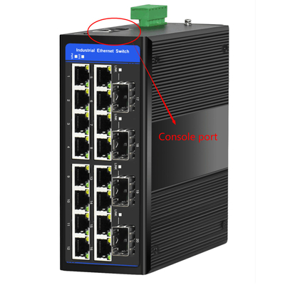 20 포트 기가비트 딘 관리 스위치 계층 2 기반 4 SFP 슬롯 지원 링 ERPS