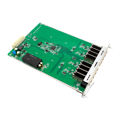 DWDM/CWDM 전송 8*Sfp+ 10G OTU 트랜스포더 카드 C 대역 50GHz 96파