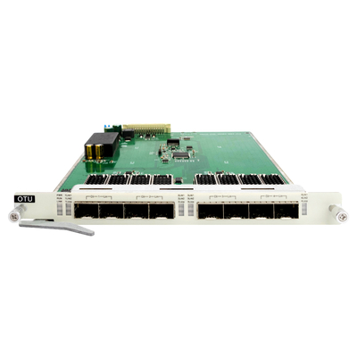 DWDM/CWDM 전송 8*Sfp+ 10G OTU 트랜스포더 카드 C 대역 50GHz 96파