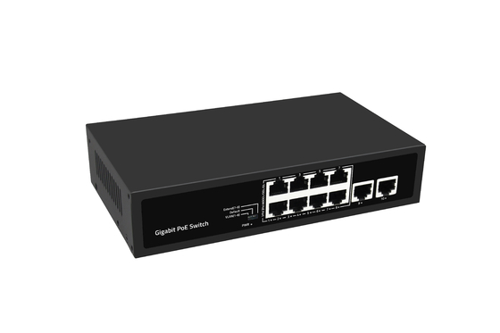 8 포트 풀 기가비트 PoE 네트워크 스위치 지원 Vlan PoE 확장 120W 예산