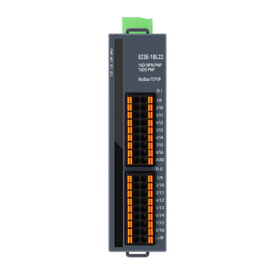 3 RJ45 포트 Modbus-TCP/IP PLC IO 모듈, 16DI+16DO 및 산업 제어를 위한 24VDC 전원 공급