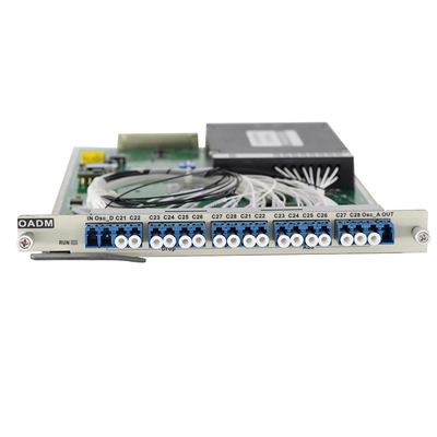 8 포트 광학 추가 드롭 멀티플렉싱 OADM 카드 CWDM DWDM C21~C28 플러그 앤 플레이