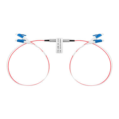 D2×2B 기계 우회 광 스위치 LC 커넥터 단일 모드 교차 연결