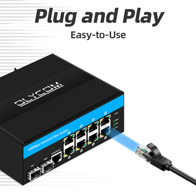 10포트 기가비트 10/100/1000mbps L2 관리 POE 스위치 2 Sfp
