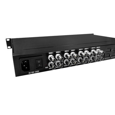 16 포트 AHD/CVI/TVI 비디오 변환기 HD 1080P 싱글 모드 광섬유 AC 220V 입력