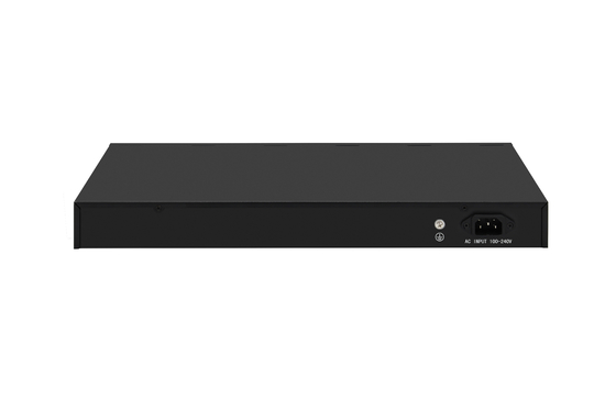 24 포트 네트워크 스위치 100M/1G/2.5G 이더넷 1G/2.5G/10G FAN을 사용하지 않는 섬유