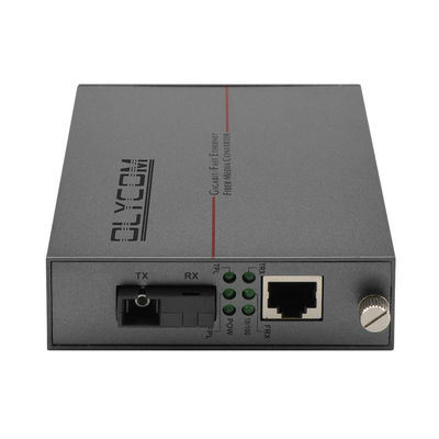 PoE 미디어 컨버터, LFP 기능, 고속 이더넷, 단일 모드 광섬유, 30W 예산, DC48V 입력