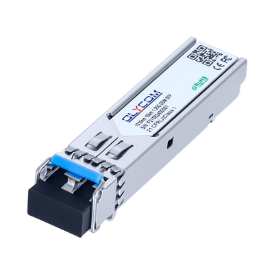 시스코 호환 1.25g sfp 트랜시버 SM 듀플렉스 1310nm LC 광학 트랜시버 모듈