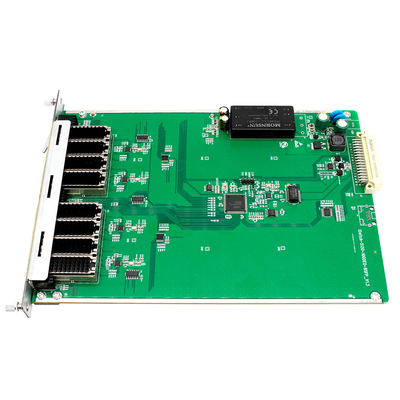 OM3800 100G TMUX 보드 4*SFP28 ~ 1*QSFP28 비동관성 멀티플렉스 카드