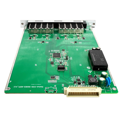 OM3800 100G TMUX 보드 4*SFP28 ~ 1*QSFP28 비동관성 멀티플렉스 카드