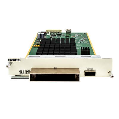 100G 일관성 OTU 카드 1*QSFP28 ~ 1*DWDM 100G CFP DCO OEO 보드 C 대역 50GHz