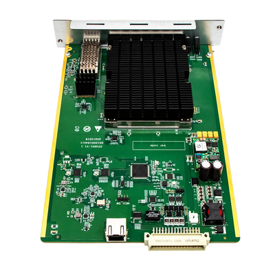 100G 일관성 OTU 카드 1*QSFP28 ~ 1*DWDM 100G CFP DCO OEO 보드 C 대역 50GHz