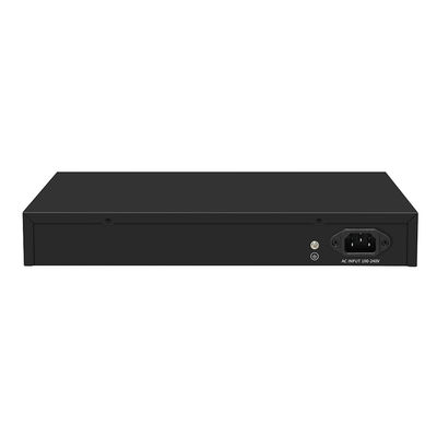 8 포트 10G 이더넷 스위치 관리되지 않은 자동 감지 속도 단일 AC 입력 팬 없는 CE