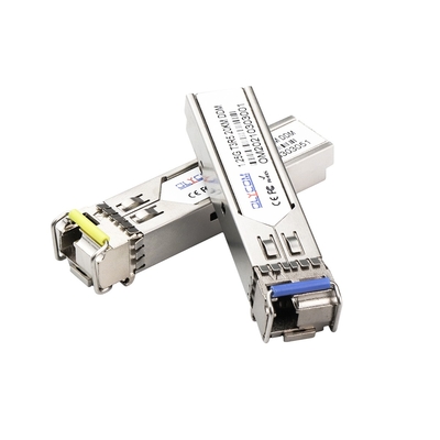 시스코 호환형 SFP 트랜시버 1310nm/1550nm SM 단일 섬유 20km 1.25G 섬유 모듈 SFP 모듈