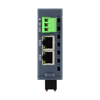 모드버스 TCP/IP 슬래브 I/O 모듈 24VDC 2 RJ45 16 포트 DI DO Din Rail NPN PNP 연결