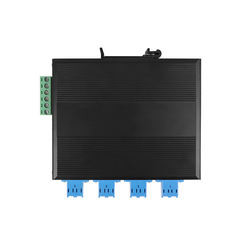 2*2B 산업 광학 우회 스위치 LC/SC 커넥터 SM/MM DC24/48V 입력