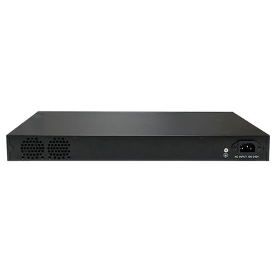 48 포트 기가비트 L3 관리형 네트워크 스위치 10G 광섬유 업링크 단일 AC 입력 Realtek 기반