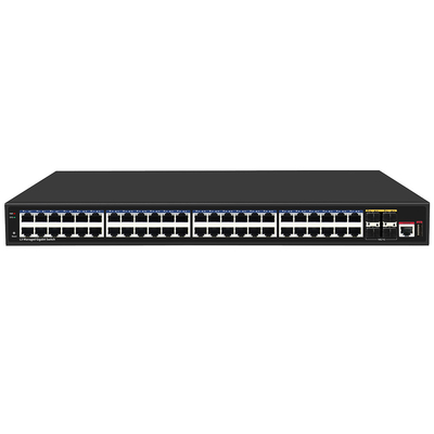 48 포트 기가비트 L3 관리 네트워크 스위치와 10G 광섬유 Uplinks Realtek 기반