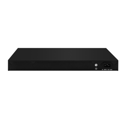 24 포트 2.5G PoE 스위치 10G 파이버 업링크 L3 관리 이더넷 400W 예산 AC 입력