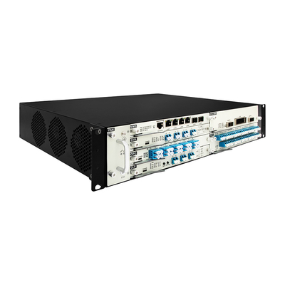 19" 2U DWDM 광 전송 시스템과 EDFA OTU DCM 카드 Wdm 전송 시스템