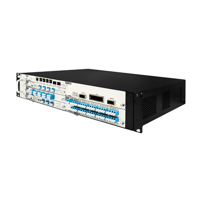19" 2U DWDM 광 전송 시스템과 EDFA OTU DCM 카드 Wdm 전송 시스템