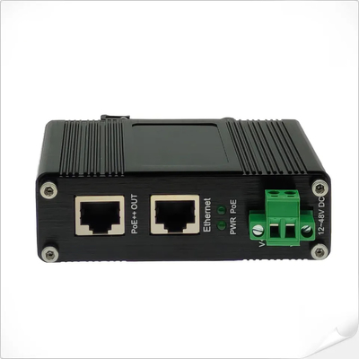 산업용 90W 802.3bt PoE++ 주입기 기가비트 DC12V DC24V DC48V 입력 미니 사이즈