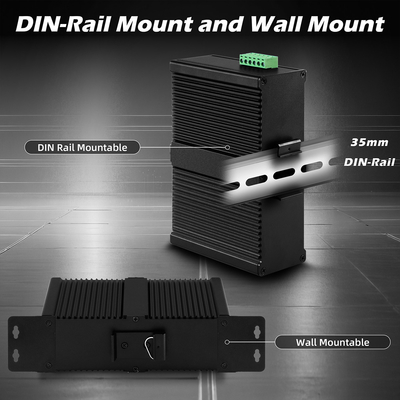 16 포트 관리 산업 이더넷 스위치 8RJ45+8SFP POE 스위치 4*RS485+2*CAN BUS