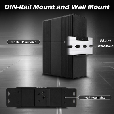 8 포트 기가비트 관리 포 스위치 산업 이더넷 스위치 2SFP+8 RJ45