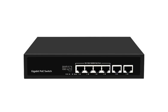공장 가격 기가비트 4포트 PoE 스위치 65W, PoE 워치독 포함