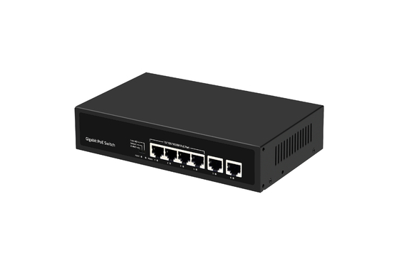 공장 가격 기가비트 4포트 PoE 스위치 65W, PoE 워치독 포함