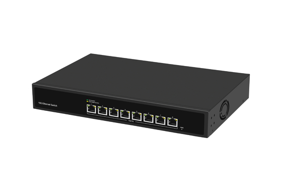 8 포트 10G 이더넷 스위치 8*10G 이더넷 포트 지원 100/1000M/2500M/5G/10G