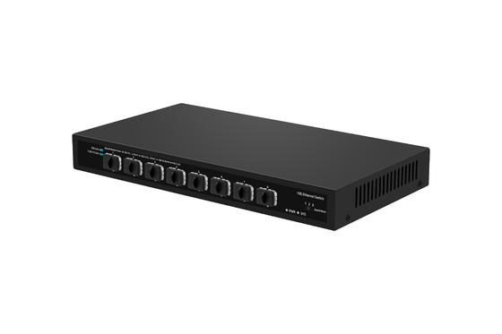 10G SFP+ 섬유 스위치 8*10G SFP+ 섬유 포트 지원 1.25G/2.5G/10G
