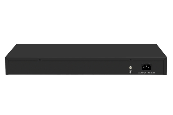 공장 가격 10G 스위치 24 포트 이더넷 섬유 스위치 데스크톱 L3 관리 네트워크 스위치 AC100-240V 1U 랙